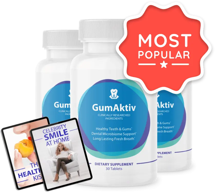 GumAktiv oral health supplement for stronger teeth and gums